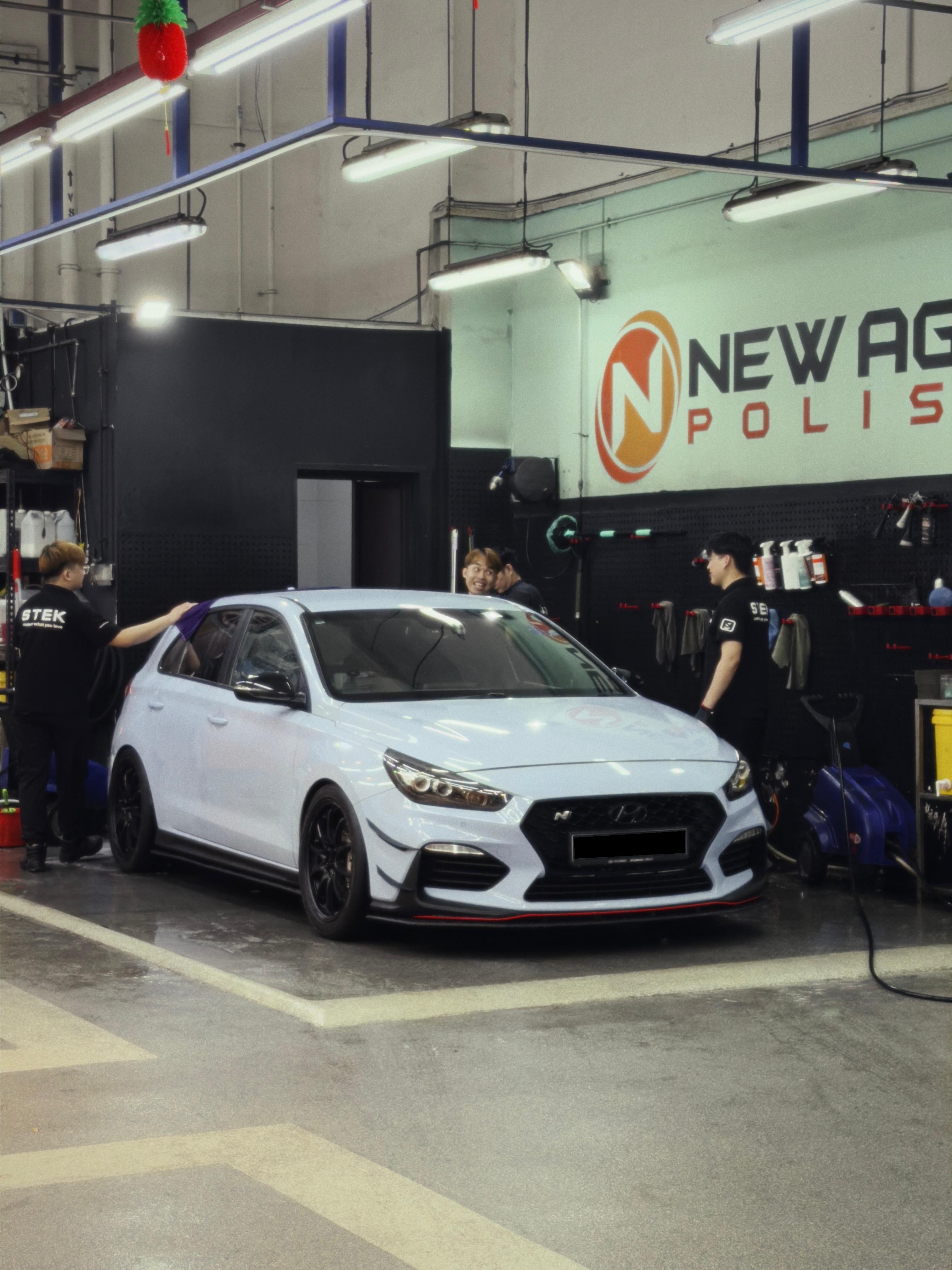 Detailing day at New Age Polish